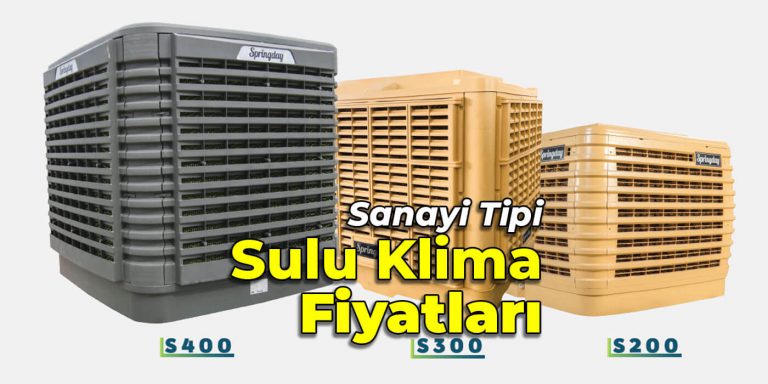 Sanayi Tipi Sulu Hava Soğutucu Fiyatları