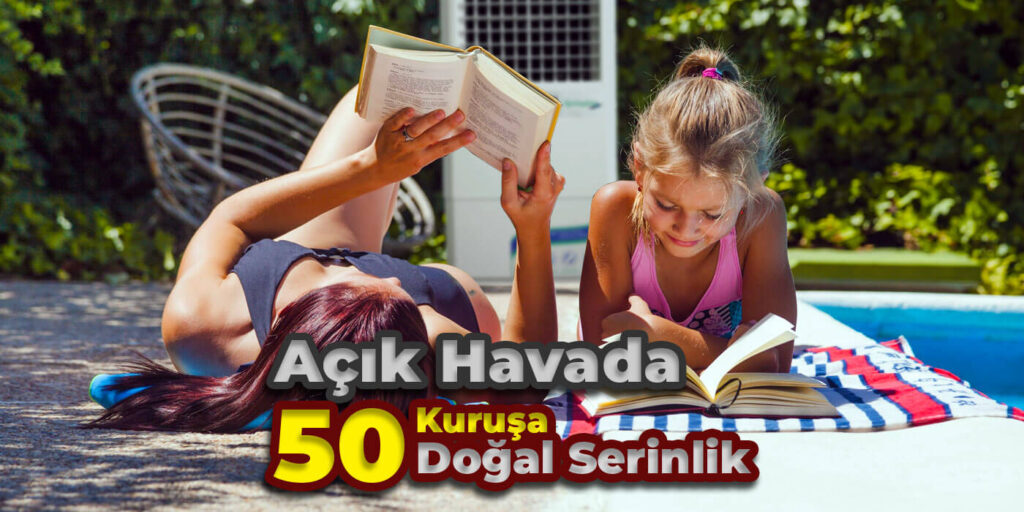 Açık Havada Springday Sulu Klimalar ile 50 Kuruşa Doğal Serinlik