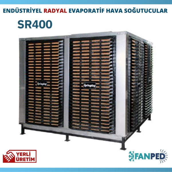 SPRINGDAY SR 400 Radyal Endüstriyel Evaporatif Hava Soğutucu