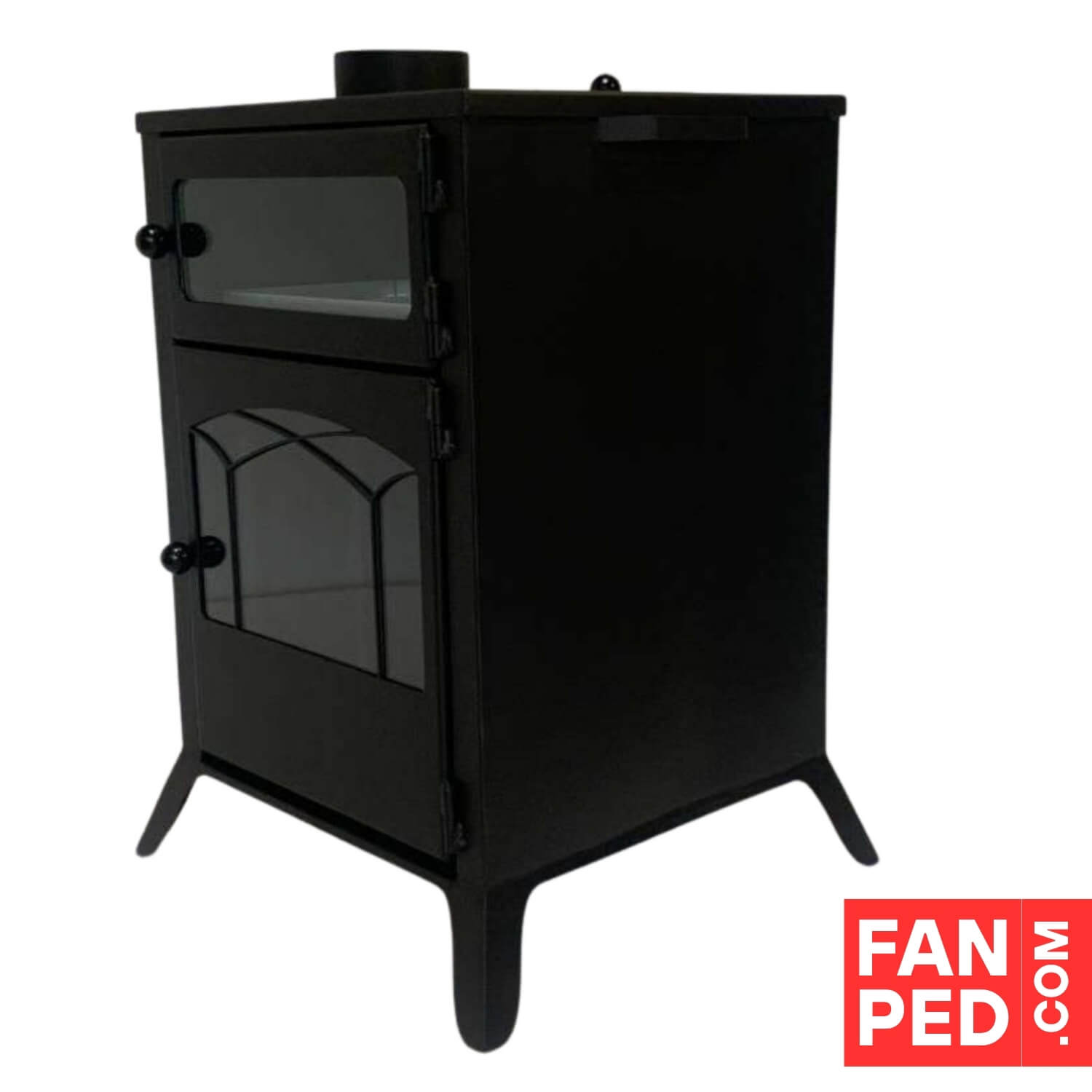 Fanped Samruk-8 Kuzineli Şömine Pelet Soba - Görsel 2