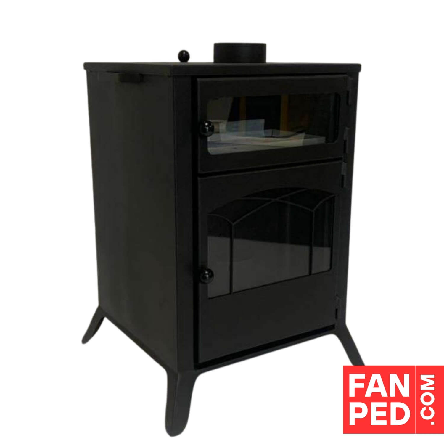 Fanped Samruk-8 Kuzineli Şömine Pelet Soba - Görsel 3