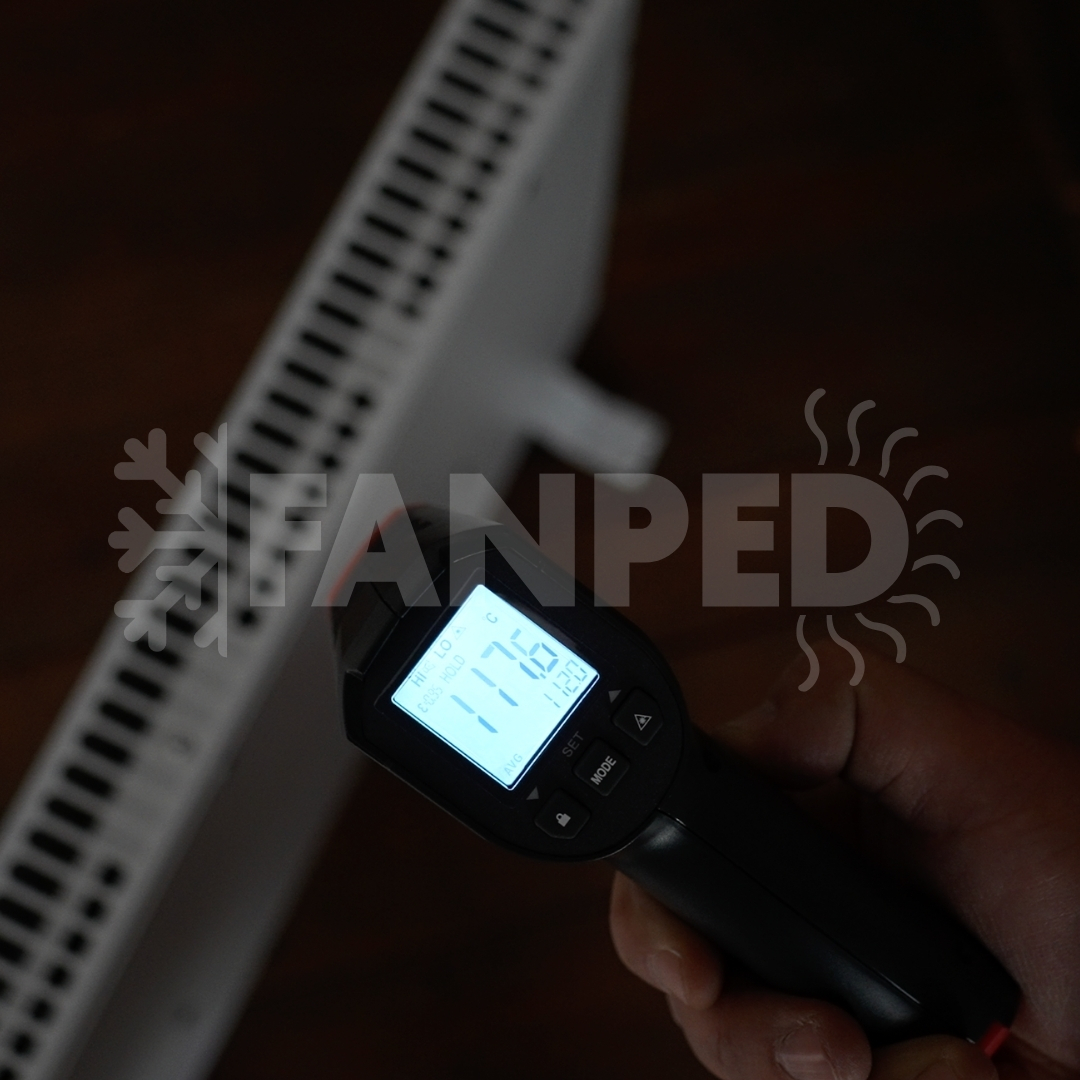 Fanped PLUS Karbon Grafen Bazlı Düşük Enerji Tüketimli Isıtıcı Petek (Beyaz) - Görsel 8